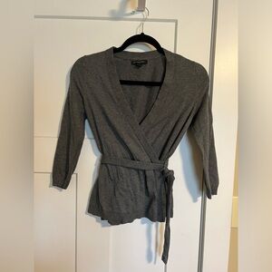 Banana Republic Wrap Tie Waist Sweater Top